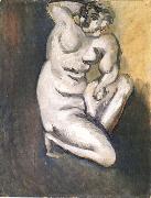 Henri Matisse Knees of the Nude oil painting artist